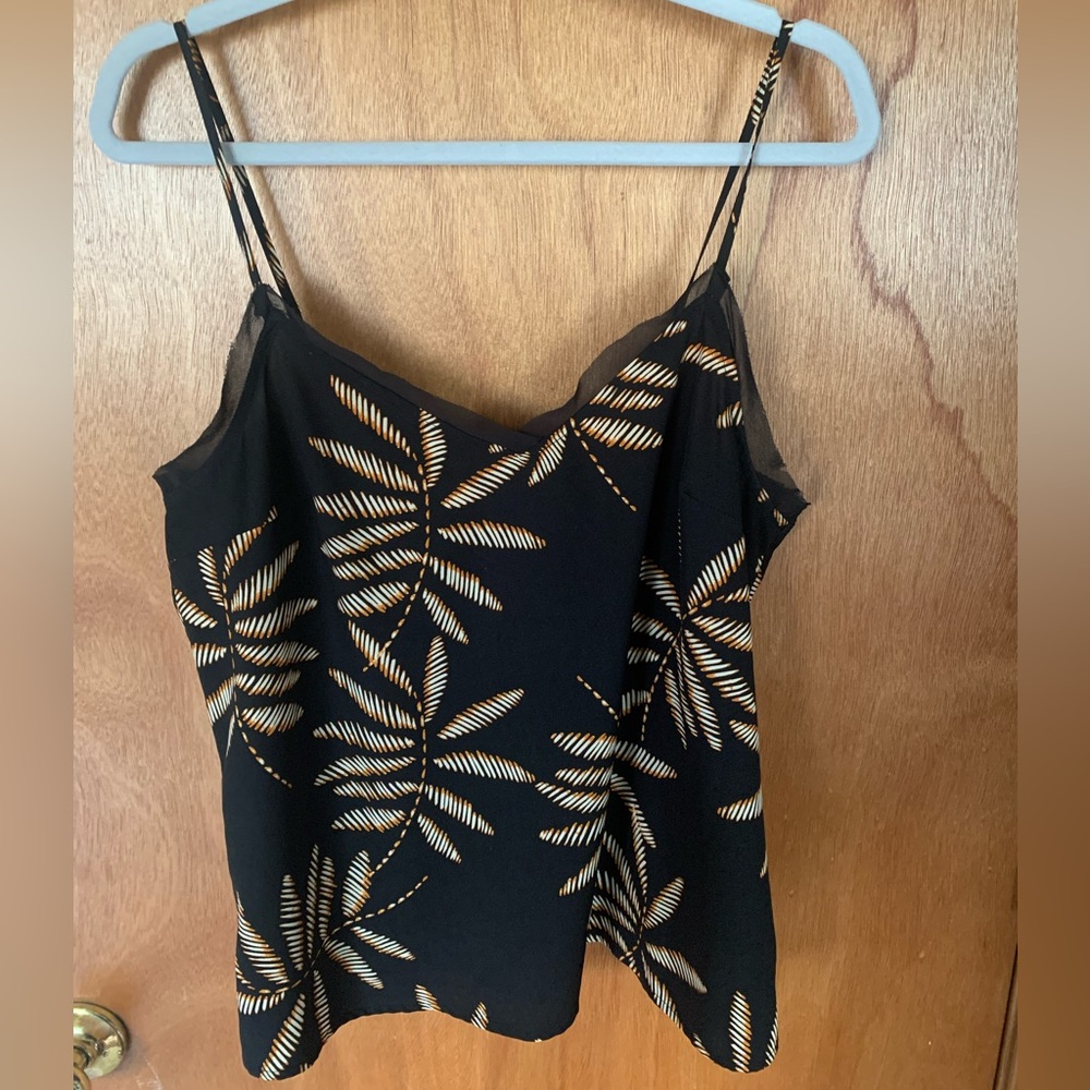 Black and Yellow tank top